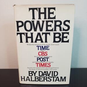 The Powers That Be David Halberstam HC DJ 1979 First Edition